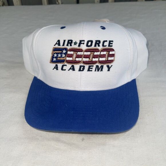 AHEAD Other - VTG Ahead Air Force Academy 2000 Soft Strapback Hat Cap Golf USA Flag NWT